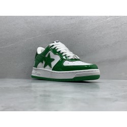 GT A Bathing Ape Bape Sta Sta Low Green White 001FWH701001_GRN_A