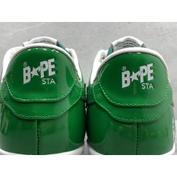 GT A Bathing Ape Bape Sta Sta Low Green White 001FWH701001_GRN_A