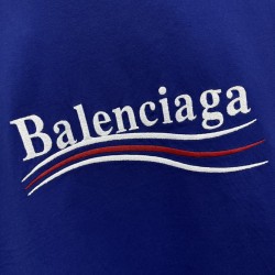 GT Balenciaga Coke Political Campaign Blue Tee 620969TIV521195