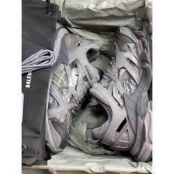 GT Balenciaga Track 2.0 Grey Clear Sole 668823W3CT11800