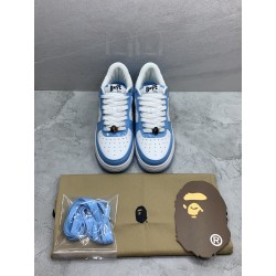 GT A Bathing Ape Bape Sta Low Blue UNC