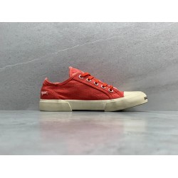 GT Balenciaga Paris Low Top Red Destroyed Cotton 688758W3RC16091