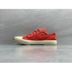 GT Balenciaga Paris Low Top Red Destroyed Cotton 688758W3RC16091