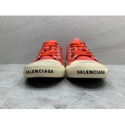 GT Balenciaga Paris Low Top Red Destroyed Cotton 688758W3RC16091