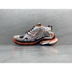 GT Balenciaga Runner White Orange Black 677403W3RB79051