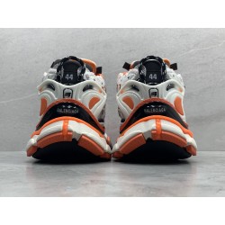 GT Balenciaga Runner White Orange Black 677403W3RB79051