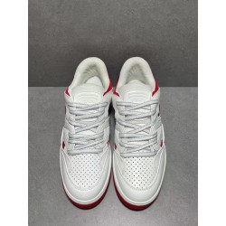 GT Gucci Basket Low White Red