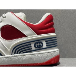 GT Gucci Basket Low White Red