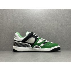 GT Gucci Basket Low White Green Black 697882 2SH90 3760