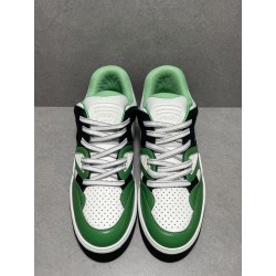 GT Gucci Basket Low White Green Black 697882 2SH90 3760