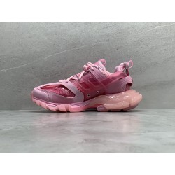 GT Balenciaga Track Clear Sole Pink 647741W3BM45000