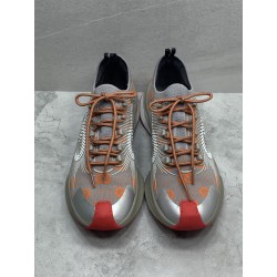 GT Gucci Run Grey Orange Fabric 680900 UF310 1270