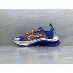 GT Gucci Run Blue White Orange Fabric 680893UFE10