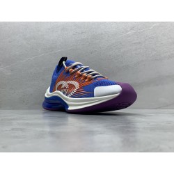 GT Gucci Run Blue White Orange Fabric 680893UFE10