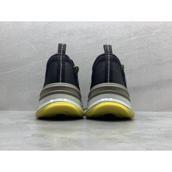 GT Gucci Run Black Yellow Beige Fabric 680938 USM10 8480