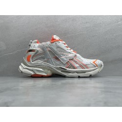 GT Balenciaga Runner White Orange 677403W3RBM9770