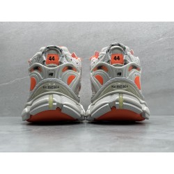 GT Balenciaga Runner White Orange 677403W3RBM9770