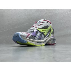 GT Balenciaga Runner Grey Light Purple Yellow 677403W3RBP1745