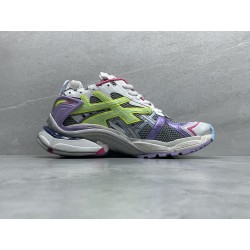 GT Balenciaga Runner Grey Light Purple Yellow 677403W3RBP1745