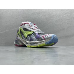 GT Balenciaga Runner Grey Light Purple Yellow 677403W3RBP1745