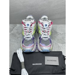 GT Balenciaga Runner Grey Light Purple Yellow 677403W3RBP1745