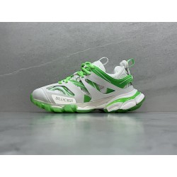 GT Balenciaga Track White Green Glow 542436W3RL19035 