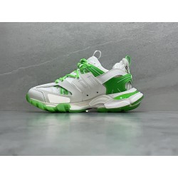 GT Balenciaga Track White Green Glow 542436W3RL19035 