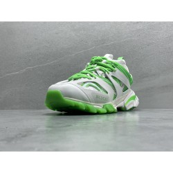 GT Balenciaga Track White Green Glow 542436W3RL19035 