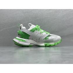 GT Balenciaga Track White Green Glow 542436W3RL19035 