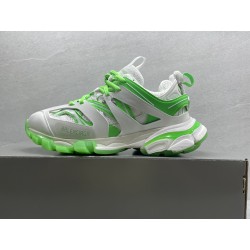 GT Balenciaga Track White Green Glow 542436W3RL19035 