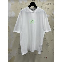 GT Balenciaga 520 Tee White Green Glow In The Dark