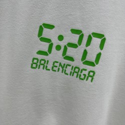 GT Balenciaga 520 Tee White Green Glow In The Dark