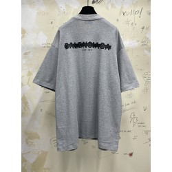 GT Balenciaga Strike 1917 Grey Tee 694576TMVJ61023