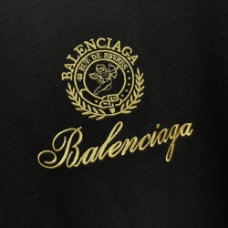 GT Balenciaga Cupid Embroidery Black Tee 694576TMVJ62930