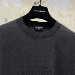 GT Balenciaga Fashion Institute Wash Grey Tee