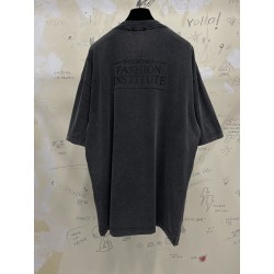 GT Balenciaga Fashion Institute Wash Grey Tee