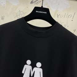 GT Balenciaga Pride Black Tee