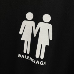 GT Balenciaga Pride Black Tee