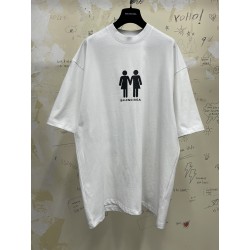 GT Balenciaga Pride White Tee 694576TMVO20904