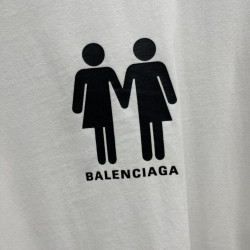 GT Balenciaga Pride White Tee 694576TMVO20904