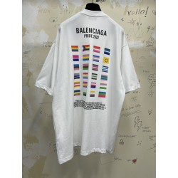 GT Balenciaga Pride White Tee 694576TMVO20904