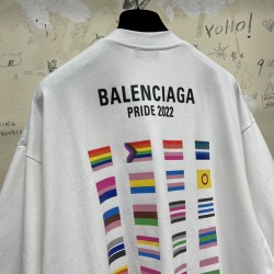 GT Balenciaga Pride White Tee 694576TMVO20904