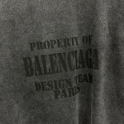 GT Balenciaga Property Black Tee 641675TMVH81055