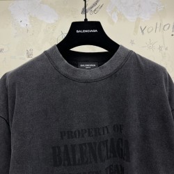 GT Balenciaga Property Black Tee 641675TMVH81055