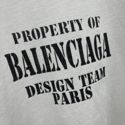 GT Balenciaga Property White Tee