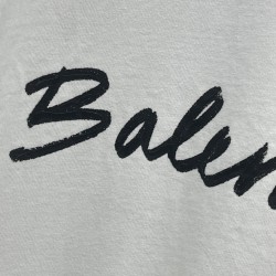 GT Balenciaga Script Logo Tee White 0400016926947