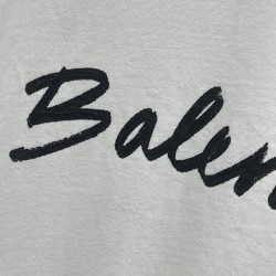 GT Balenciaga Script Logo Tee White 0400016926947