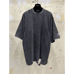 GT Balenciaga Layered Effect Distressed Tee 704056TMVA5