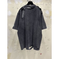 GT Balenciaga Layered Effect Distressed Tee 704056TMVA5