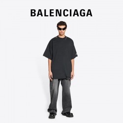 GT Balenciaga Layered Effect Distressed Tee 704056TMVA5